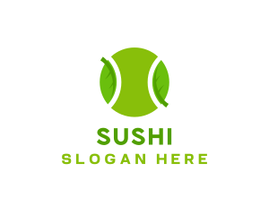 Eco Tennis Ball logo design