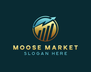 Trading Stock Market logo design