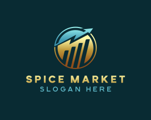 Trading Stock Market logo design