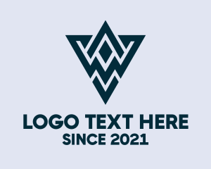 Interior Designer - Triangle Contractor Business logo design