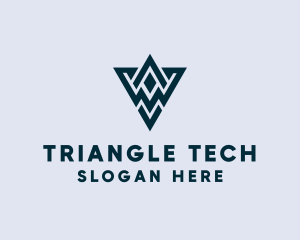 Triangle - Abstract Triangle Shape logo design