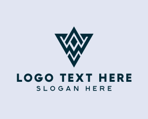 Triangle - Abstract Triangle Shape logo design