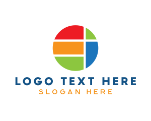 Round - Colorful Generic Circle logo design