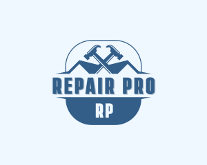 Hammer Roof Repair logo design