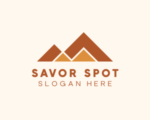 Outdoor Mountain Valley  logo design