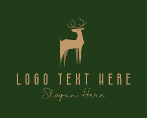 Enterprise - Premium Deer Agency logo design