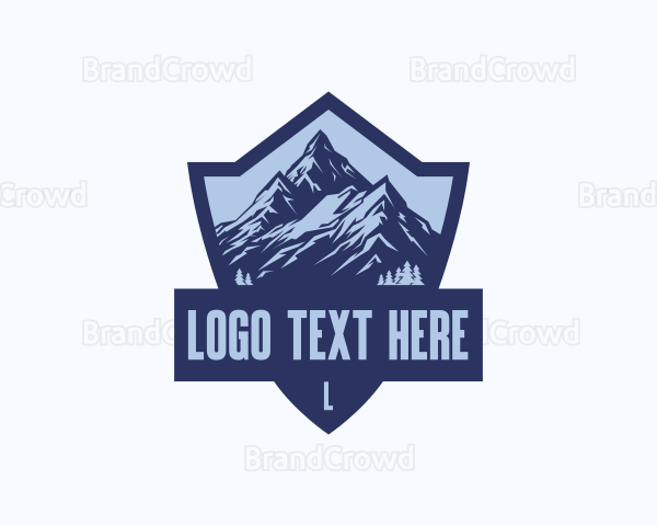 Adventure Mountain Shield Logo
