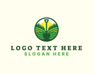 Field Shovel Landscaping Logo