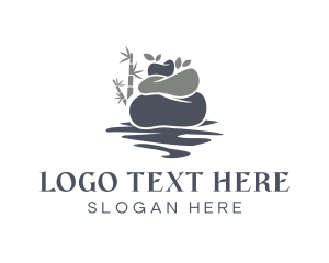 Stone Age - Peaceful Zen Stone logo design