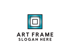 Frame - Glass Window Framing logo design