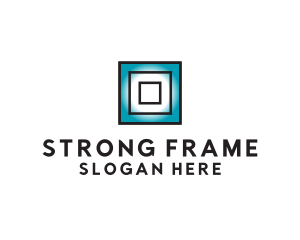 Glass Window Framing logo design