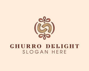 Churros - Spanish Churros Pastry logo design