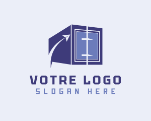 Violet - Violet Freight Container logo design