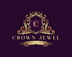 Headdress - Royalty Monarch Crown logo design