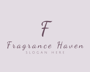 Feminine Cursive Beauty Company logo design