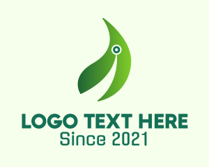 Farm - Digital Leaf Technology logo design