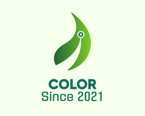 Cyberspace - Digital Leaf Technology logo design
