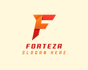 Modern Startup Brand Letter F logo design