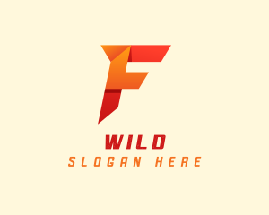 Marketing - Modern Startup Brand Letter F logo design
