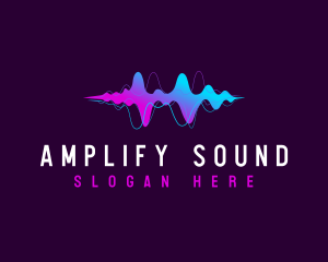 Audio Sound Waves logo design