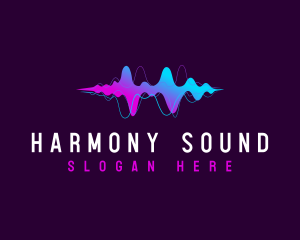 Sound - Audio Sound Waves logo design