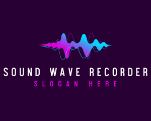 Audio Sound Waves logo design