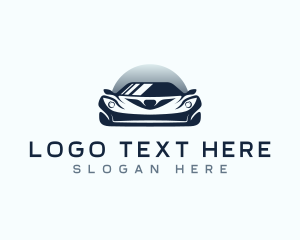 Headlight - Car Motorsport Vehicle logo design