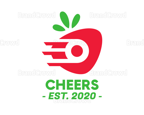 Fast Fruit Delivery Logo