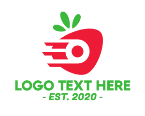 Fast Delivery - Fast Fruit Delivery logo design