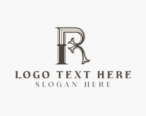Vintage - Antique Decor Boutique Letter R logo design