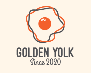 Yolk - Egg Sunny Side Up logo design