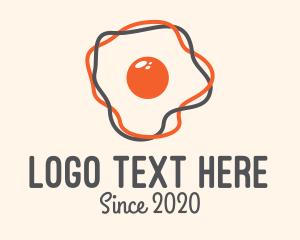 Poultry - Egg Sunny Side Up logo design