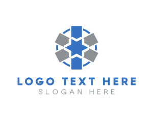 Surgery - Modern Medical Asterisk logo design