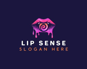 Sexy Erotic Lips logo design