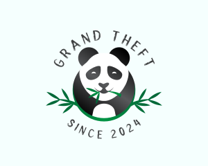 Zoo - Panda Bear Animal logo design