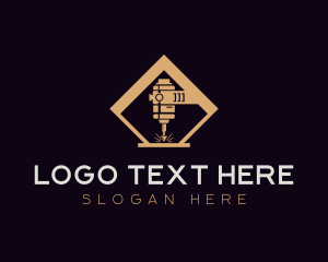 Laser Fabrication Engraving Logo