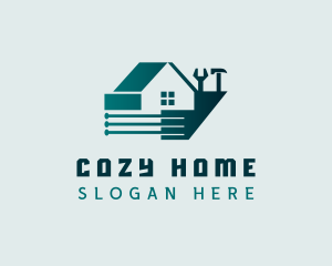 Home Construction Tools logo design