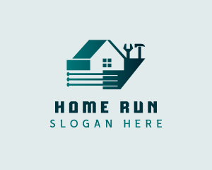 Home Construction Tools logo design