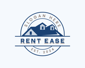 House Roofing Real Estate logo design