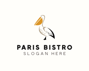 Pelican Seaside Restuarant logo design