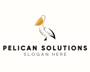 Pelican Seaside Restuarant logo design