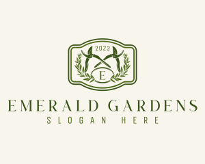 Botanical Garden Landscaping logo design