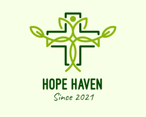 Environment Friendly - Green Herbal Medicine logo design