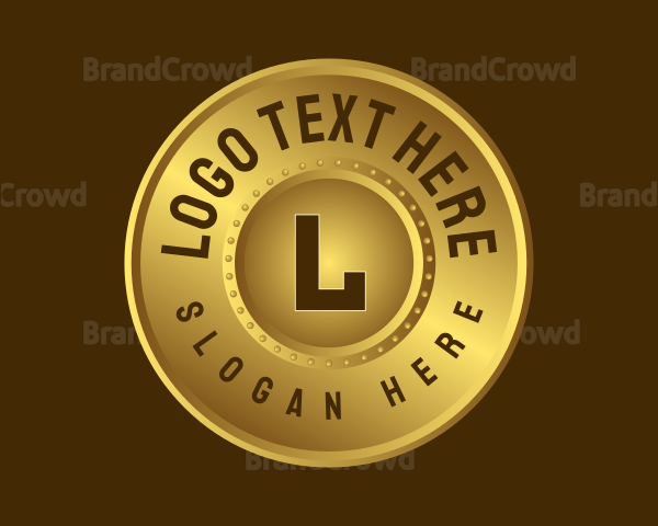 Gold Coin Finance Lettermark Logo
