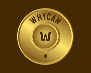 Blockchain - Gold Coin Finance Lettermark logo design