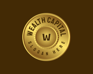 Gold Coin Finance Lettermark logo design