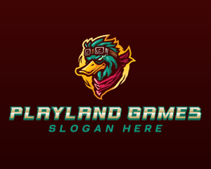 Game - Pilot Duck Gaming logo design