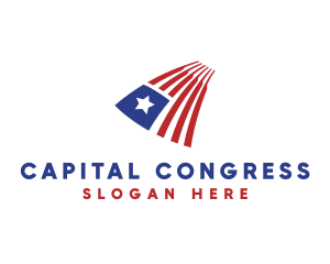 Congress - Liberia Country Flag logo design