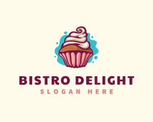  Cupcake Pastry Bakery logo design