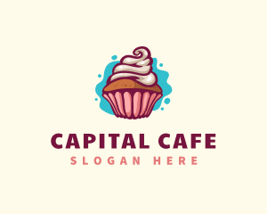  Cupcake Pastry Bakery logo design